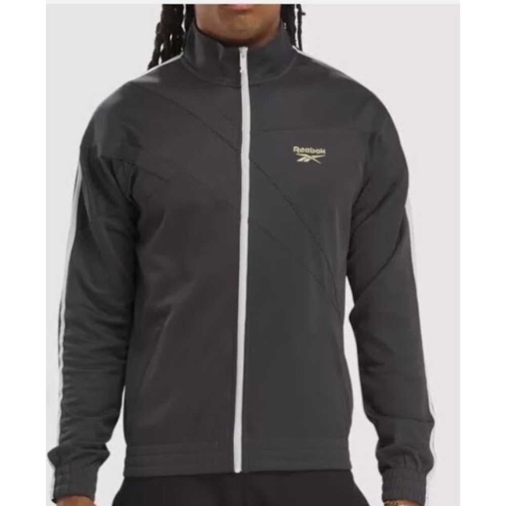 Reebok Track Jacket Hip Hop 50th Anniversary Men's XL‎ Black PreLoved